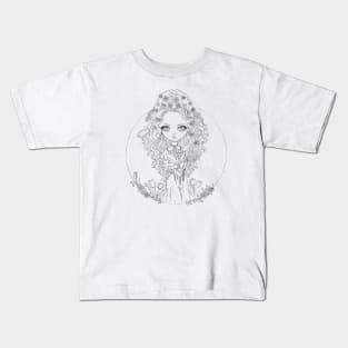 spring goddess Kids T-Shirt